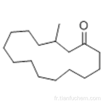 Cyclopentadécanone, 3-méthyle - CAS 541-91-3